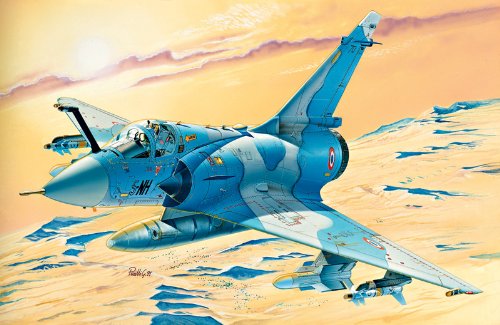 Italeri 510012005 - 1:72 IT Mein erster Bausatz Mirage 2000C, Flugzeug – Bild 3