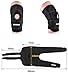 FEIERDUN Knee Support - Open-Patella Stabilizer with Adjustable Strapping & Extra-Thick Knee Brace Support