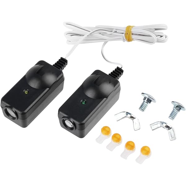 ぐりーんしょっぷ 店Liftmaster 41A4373 ATS 安全写真ビームセンサーキット ガレージドアオープナー 並行輸入 最適な材料