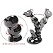 SUREWO Flexible Gooseneck Suction Cup Car Mount Holder for GoPro 13, Flexible Extension Car Windshield Mount with Phone Mount for GoPro Hero 12 11 10 9 8 7 6 5 Black,DJI Action 5 pro/4/3 and More