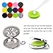 RoyAroma 2PCS Mini Cloud & Tree of Life Aromatherapy Essential Oil Diffuser Necklace Two Patterns Pendant Locket Jewelry,23.6