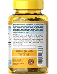 Vitaminas Vitamina E-1000 IU-100 en cápsulas de gel de Puritan's Pride
