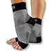 RiptGear Plantar Fasciitis Socks for Women and Men - Ankle Brace with Arch Support - Ankle Compression Sleeve to Reduce Swelling for Foot Pain Relief - (Large) (Black)