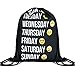 Print Drawstring Backpack Rucksack Shoulder Bags Gym Bag (Animals,foods)15