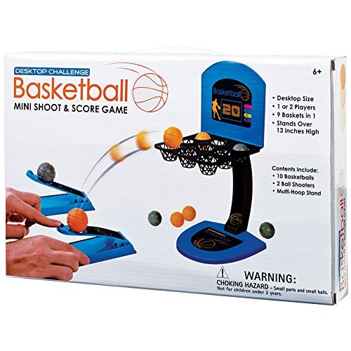 Desktop Basketball Hoops Game Fun Mini Tabletop Executive Player Toy Sport - Thumbnail 2