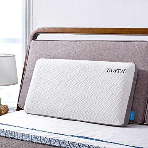Noffa Memory Foam Pillows For Neck Pain Ergonomic Pillow For