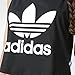 adidas Originals Women's Top's Loose Crop Tank, Black/White, X-Large