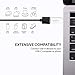 AUKEY USB C Adapter, [2 Pack] USB C to USB 3.0 Adapter for MacBook Pro 2017/2016, Google Chromebook Pixelbook, Samsung Galaxy S9 S8 S8+ Note8, Google Pixel 2/2XL (White)