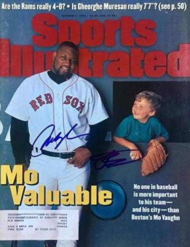 mo vaughn red sox jersey