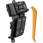 Steering Wheel Control Switch Volume Button Fit for Ford F150 F250 F350 | Super Duty 2015-2019 Replace FL3T9E740ECW Auto Accessories Right Side