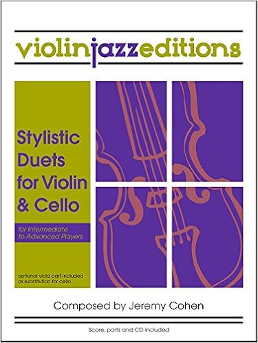 Amazon Com Stylistic Duets For Violin Cello 9780984471157 Jeremy Cohen Graham Pellettieri Books
