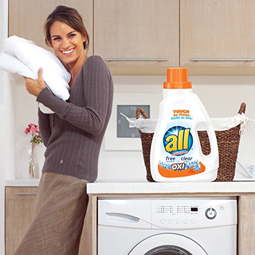 image for all Liquid Laundry Detergent with OXI Stain Removers and Whiteners, Fr