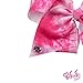 JoJo Siwa Signature Collection Tie Dye Hair Bow Neon Pink