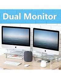 FITUEYES Soporte de escritorio para Xbox One Componente TV de pantalla plana, 2 unidades, DT103803GC
