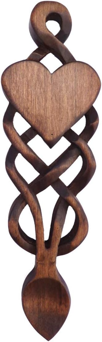 To My Valentine Love Spoon - Engraving of Names & Date on Valentine's Day Love Spoons