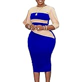 Work Dress for Women Elegance Church Dresses Midi Bodycon Pencil Dress Teacher Office Business and Casual Outfits