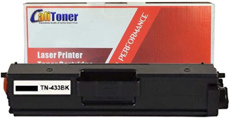 Calitoner Compatible Toner Cartridges Replacement for Brother TN433 Black Use for Printers HL-L8260,8360CDW-(1 Pack)