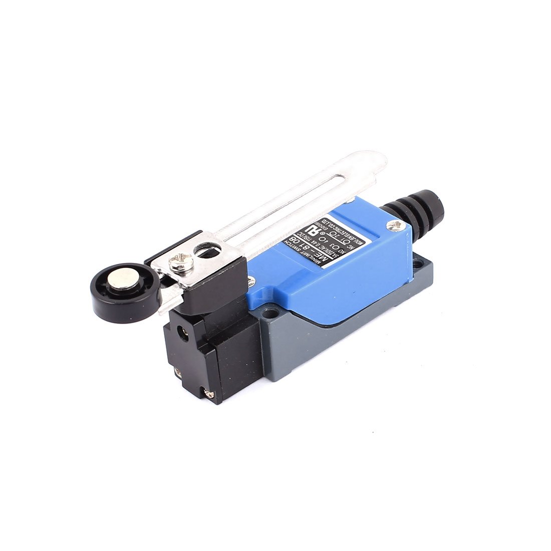 sourcingmap ME-8108 Adjustable Roller Lever Mini Limit Switch 1NO 1NC AC250V 5A DC115V 0.4A for CNC Mill 3D printer Door Switch