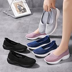 Touchmosees Women Nursing Flats Orthopedic Diabetic
