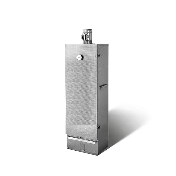 Isolierter und geprägter Smoki Räucherofen: 120cm hoch - Nr. 1243