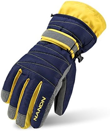 Winter Gloves -30°F Thermal Snow Work Ski Glove Windproof Waterproof Warm Hands in Cold Weather for Women and Men,Cold Resistant Glove with Velvet for Kids (s/blue)