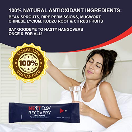 Next Day Recovery Hangover Aid All Natural Hangover Prevention Supplement Smart Anti