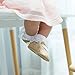 Baby Infant Toddler Girls Bowknot Anti-skid Soft Sole Shoes,Gold,TRAVEL BUS