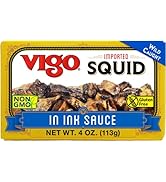 Vigo Premium Imported Canned Seafood, Specialty Flavored, Perfect for Recipes and Dishes (Squid i...
