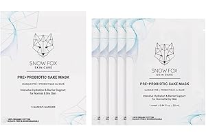 SNOW FOX SKIN CARE Snow Fox Skincare Pre+Probiotic Sake Mask to Brighten and Evens Out Skin Tone