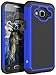 LK Case for J3, Express Prime, Amp Prime, [Shock Absorption] Hybrid Armor Defender Protective Case Cover for Samsung Galaxy J3 / Express Prime/Amp Prime (Blue)