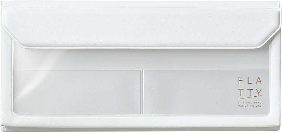 Amazon キングジム バッグインバッグ フラッティ Flatty ペンケースサイズ 白 5358シロ 文房具 オフィス用品 文房具 オフィス用品