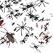 44 Pieces Plastic Realistic Bugs - Bug Toys Insects with Fake Spiders, Gecko, Flies And Bat And Other Plastic Fake Animals For Halloween Party Favors Decorations Camera Props