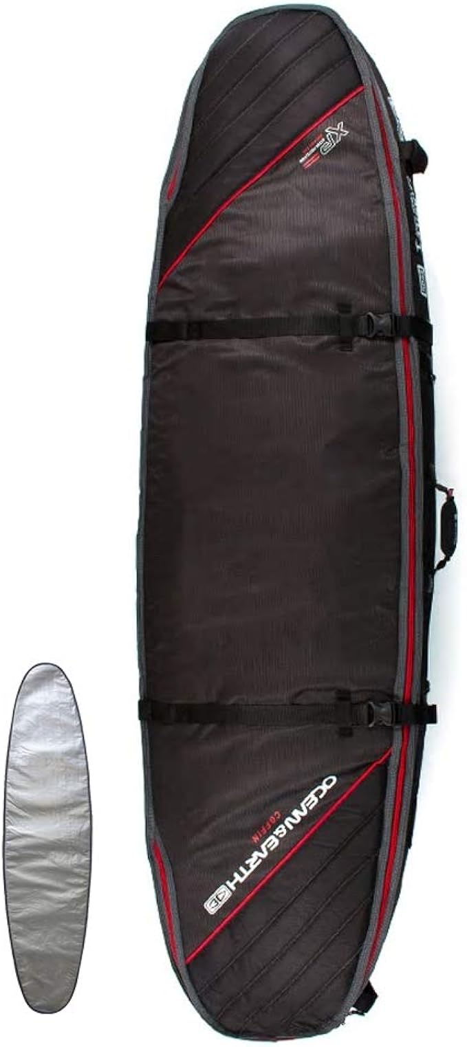 Ocean and Earth Double Coffin Shortboard Surfboard Bag Amazon.co.uk