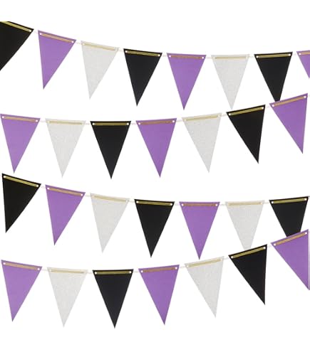 Shatchi Konfetti Zum 40. Geburtstag – 4 Packungen, Schwarz-silber, Für Tischdeko & Partys
