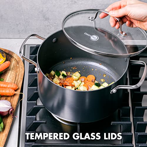 GreenPan Canterbury Hard Anodized Healthy Ceramic Nonstick, 11 Piece