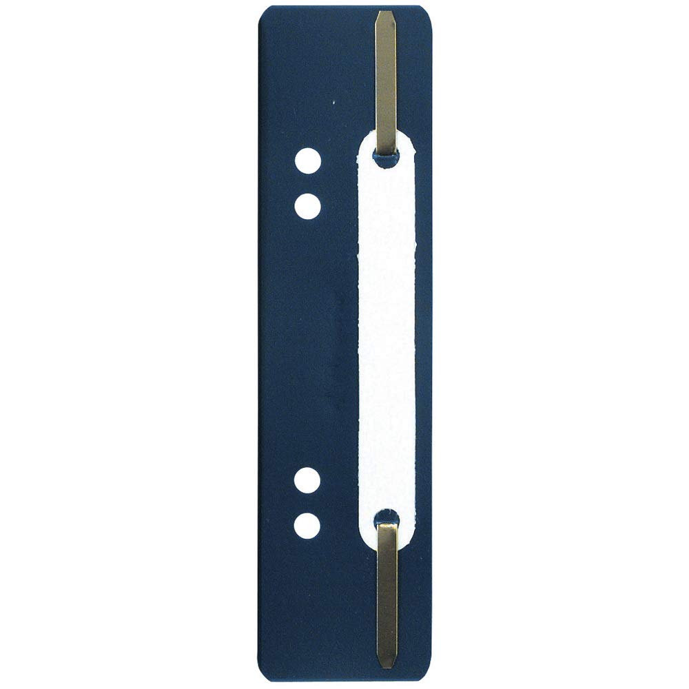 Exacompta - Ref 426007B - Fixed Polypro Files (Pack of 250) - Double Punched for 60 & 80mm Ring Binders & Lever Arch Files, For Binding Punched Documents - Dark Blue — image 1