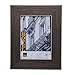 Kiera Grace Emery Picture Frame, 5 by 7-Inch, Plastic Resin, Brushed Pewter