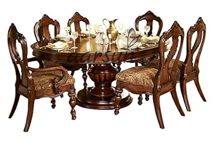 Aarsun Woods Handcrafted Royal Dining Set in Teak Wood