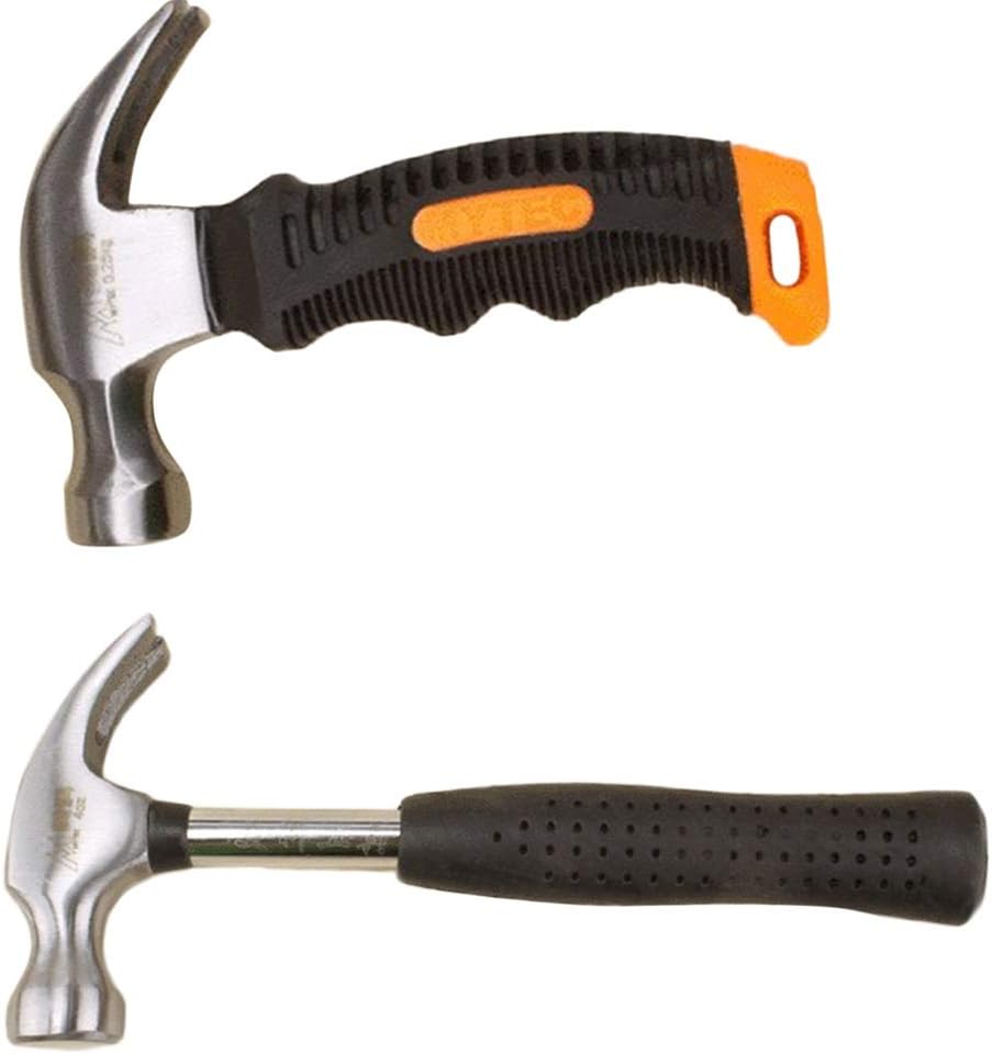 Safety Hammer Small Claw Hammer Comfortable Soft Handle Mini Stubby