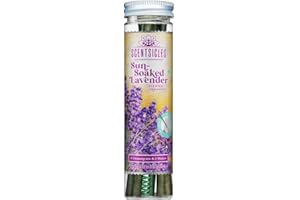 NEW Scentsicles Sun Soaked Lavender Scented Sticks with 2 Scenter Stakes - 1 Bottle (6 Sticks Total)
