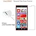2x For Nokia Lumia 1520 Nacodex Ultra Slim Premium HD Tempered Glass Screen Protector