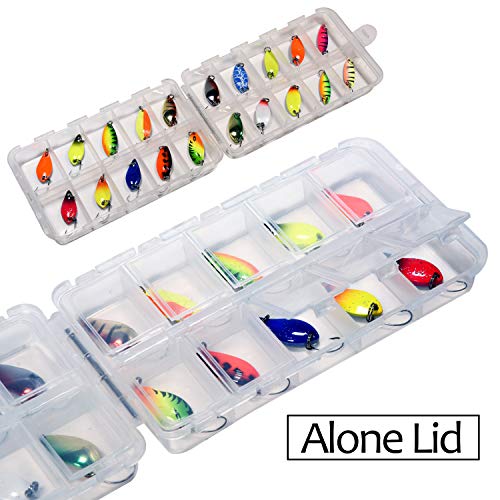 THKFISH Spoons Forelle Set Blinker Angeln Spinner Angelköder Spinner Forelle Köder Set Kunstköder 12stk/20stk/15stk/box – Bild 6