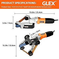 GLEX Metal Pipeline Polishing Machine, External