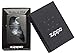 Zippo Exposed raven Pocket Lighter, Gray Dusk