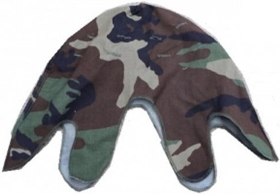 Onermade Steel Pot Helmet Cover Woodland For M-1 or Similar Helmets #SW-WHC2PK