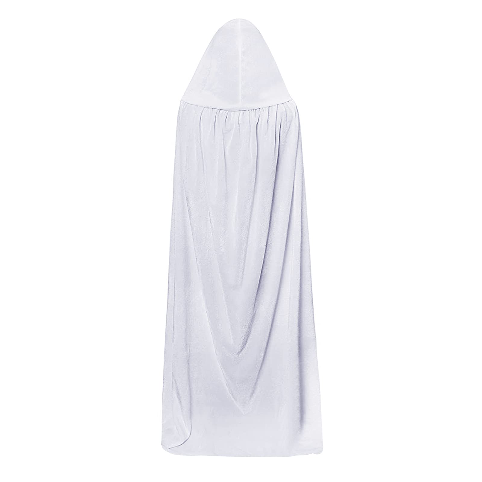 Moonlove Bling Bling Long Halloween Cape Luxuriant Cloaks With Hooded Hat Adults Mysterious Cosplay Costume Master Wizard Fairytale Fancy Dress Robe for Halloween Party Costume Ball — image 1