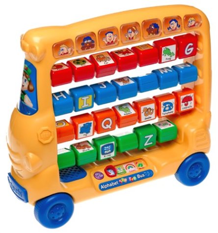 vtech alphabet learning bus
