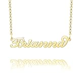 Q&Locket Brianna Name Necklace Personalized