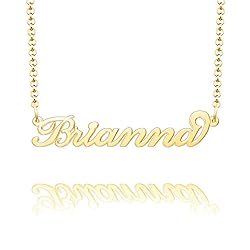 Q&Locket Brianna Name Necklace Personalized