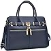 Women Emblem Purses Handbags Top Handle Satchel Bags Work Tote Shoulder Bag Briefcase with Wallet